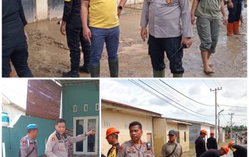 Giat Bakhti Sosial Oleh Kapolsek Patumbak & Tiga Pilar Mendapat Ucapan Banyak Terima Kasih Dari Masyarakat Terdampak Banjir