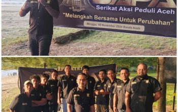 Fauzan Ketua Serikat Aksi Peduli Aceh (SAPA) Gelar Rapat Kerja Bersama Anggota