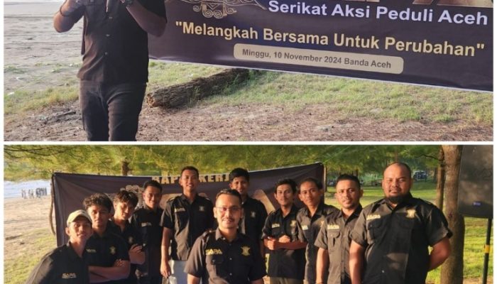 Fauzan Ketua Serikat Aksi Peduli Aceh (SAPA) Gelar Rapat Kerja Bersama Anggota