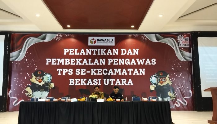 Kecamatan Bekasi Utara Mantapkan Kesiapan Pilkada dengan Pelantikan Pengawas TPS