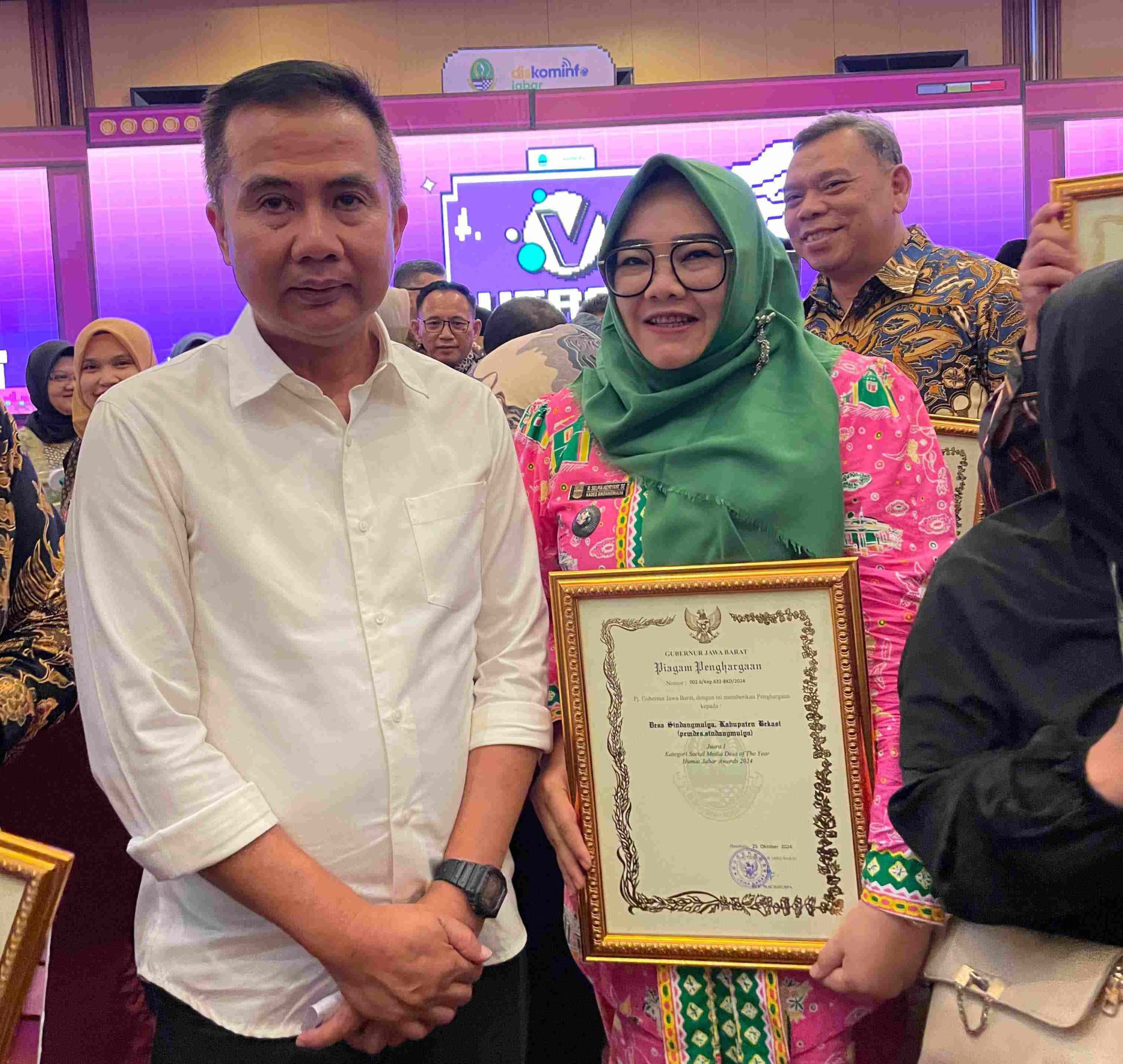 Juara 1 Humas Jabar Awards, Kades Sindangmulya : Informasi Bagian dari Pelayanan Publik