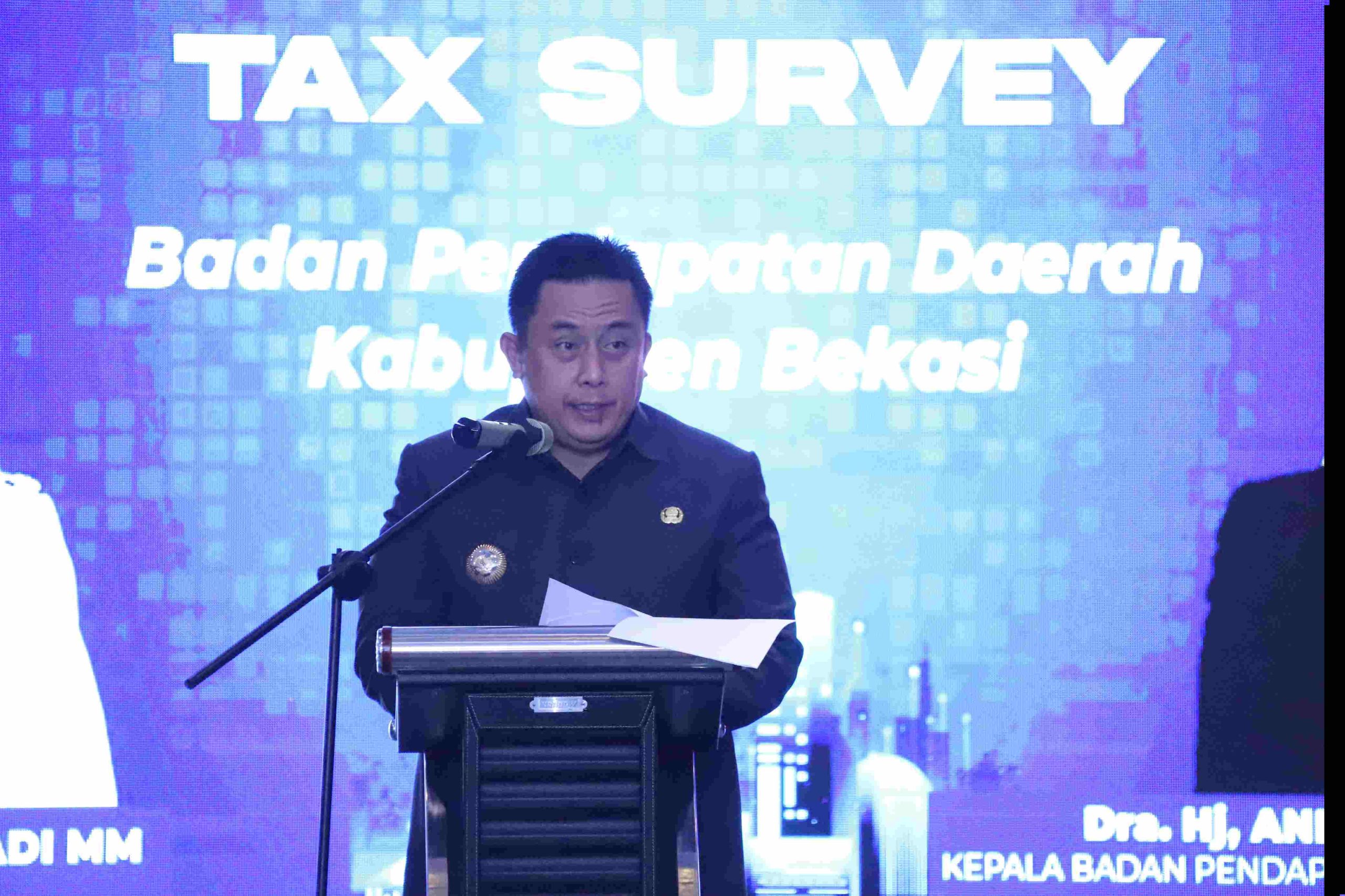 Tingkatkan Layanan Perpajakan, Pemkab Bekasi Launching Inovasi Tax Survey