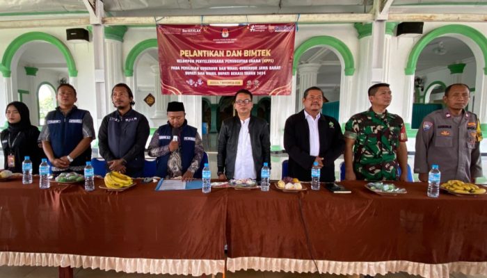 KPU Kabupaten Bekasi Lantik 29.652 KPPS untuk Pilkada Serentak 2024