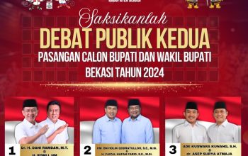 KPU Ajak Masyarakat Saksikan Debat Publik Kedua Paslon Bupati dan Wabup Bekasi Tahun 2024