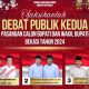 KPU Ajak Masyarakat Saksikan Debat Publik Kedua Paslon Bupati dan Wabup Bekasi Tahun 2024