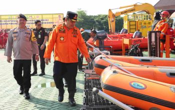 Pj Bupati Bekasi Pimpin Apel Kesiapsiagaan Bencana Hidrometeorologi 2024