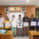 Bakesbangpol Kabupaten Bekasi Serahkan Bankeu 11 Parpol Pemenang Pemilu 2024