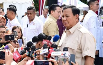 Presiden Prabowo Gunakan Hak Pilih di TPS 008 Desa Bojongkoneng