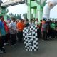 Meriah Dan  Spetakkuler  Fun Bike Dan Senam Bersama  Di Stadion Sukung Kotabumi Dipadati Ribuan Peserta