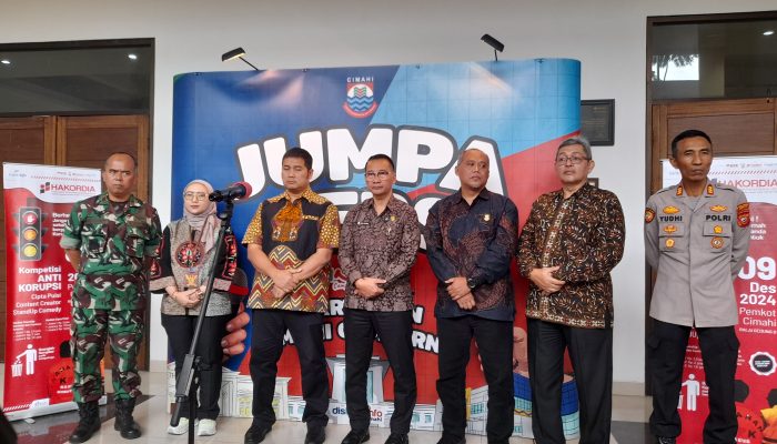 Diskominfo Cimahi Gelar Jumpa Pers, Perkuat Komitmen Anti Korupsi