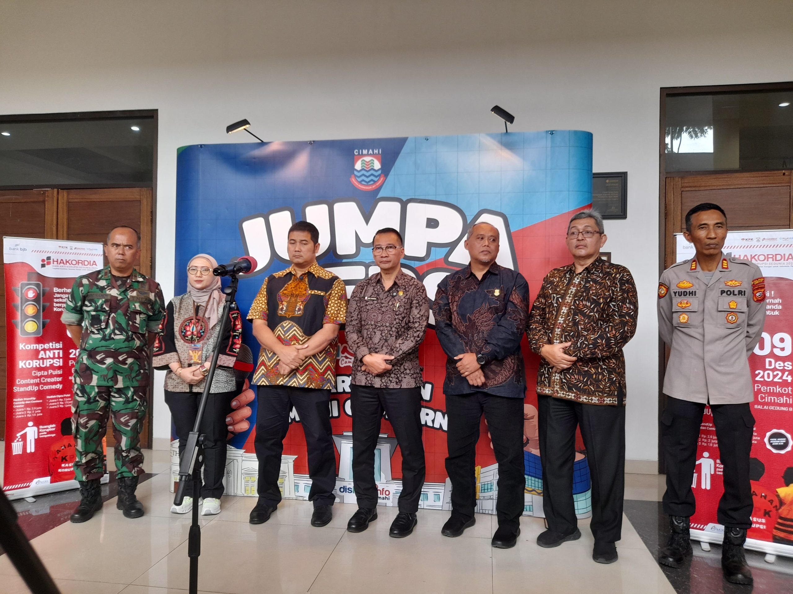 Diskominfo Cimahi Gelar Jumpa Pers, Perkuat Komitmen Anti Korupsi