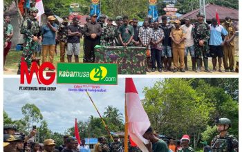 Operasi Satgas Yonif 501/BY Raih Sukses Lagi, Delapan Anggota OPM Kodap IV/Sorong Raya Menyerahkan Diri