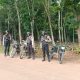 Pantau Situasi Kamtibmas Sore Hari , Personel Sat Samapta Polres Lampung Utara Gelar Patroli