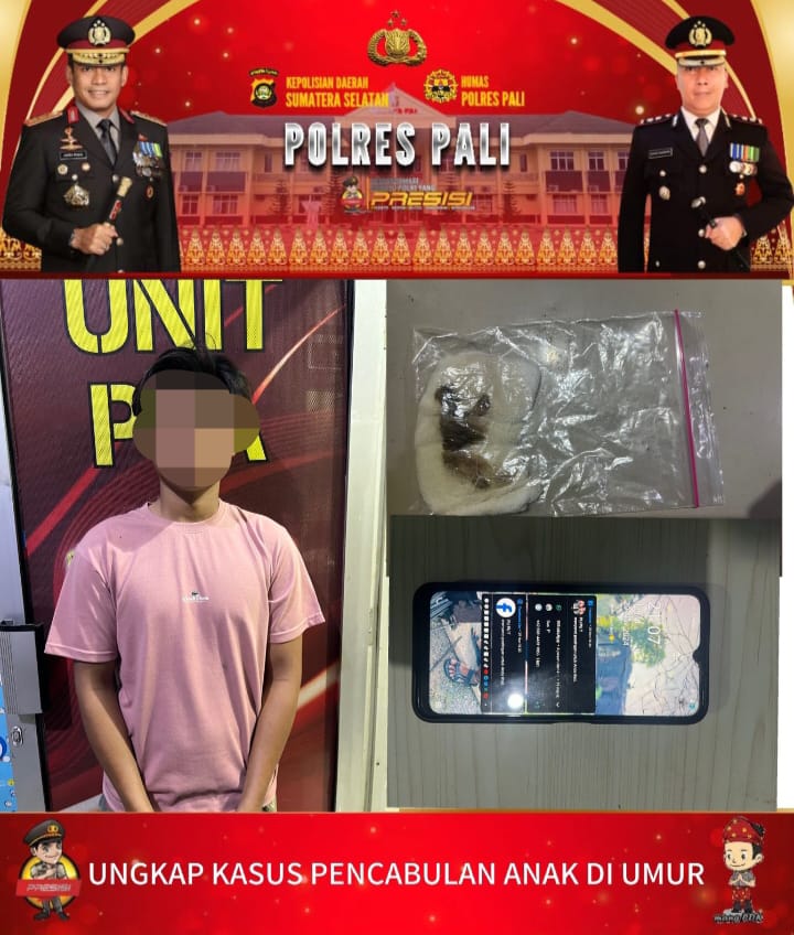 Nekat Cabuli Anak Kandung,Pria Di PALI Ditangkap Polisi