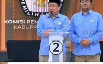 Unggul Sementara Berdasarkan Rekapitulasi Tingkat Kecamatan, BN Holik-Faizal: Terima Kasih Warga Kabupaten Bekasi