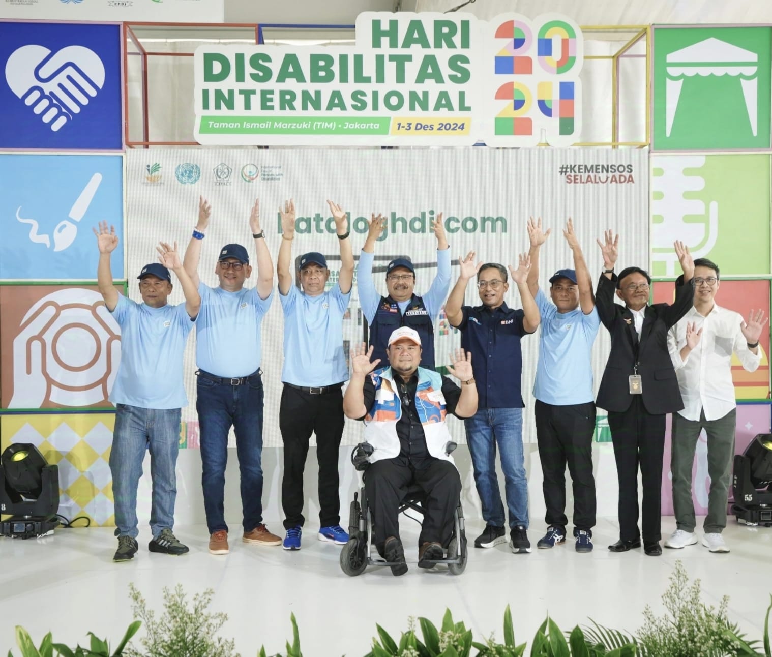 PPDI Raih Penghargaan MURI pada Perayaan Hari Disabilitas Internasional 2024