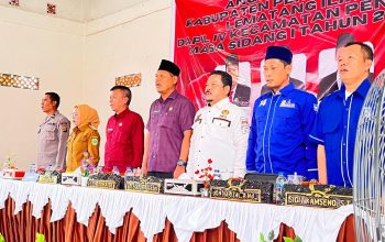 Pimpinan dan Anggota DPRD Kabupaten PALI Daerah Pemilihan (Dapil) IV Melaksanakan Reses Tahap II Masa Sidang I Tahun 2024 di Aula Kantor Camat Penukal