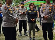 Rapat Pleno Rekapitulasi Suara Pilkada 2024 di Kantor PPK Kecamatan Barusjahe