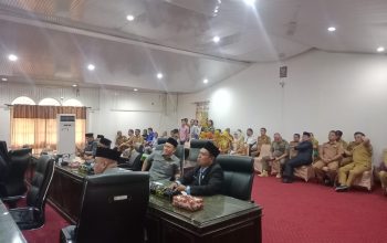 Polres PALI Menghadiri Rapat Paripurna ke-7 DPRD Kabupaten Penukal Abab Lematang Ilir (PALI) Tahun 2024 Yang Membahas Dua Rancangan Peraturan Daerah