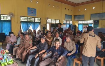 AKP Ardiansyah Pimpin Giat Pengamanan DPRD Provinsi Sumsel Gelar Reses Tahap I di Desa Betung Induk