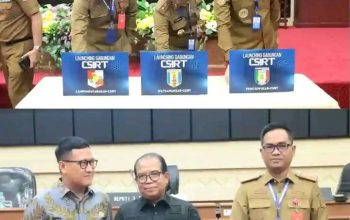 Dinas Kominfo Lampung Utara Hadiri Launching CSIRT Gabungan di Provinsi Lampung