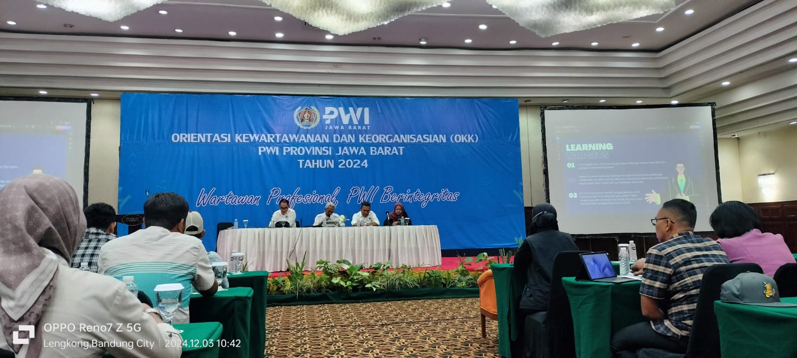 PWI Jawa Barat Gelar Orientasi Keorganisasian dan Kewartawanan