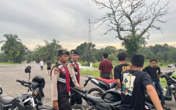 Sat Samapta Polres PALI Laksanakan Patroli Perintis Presisi, Pastikan Situasi Kondusif