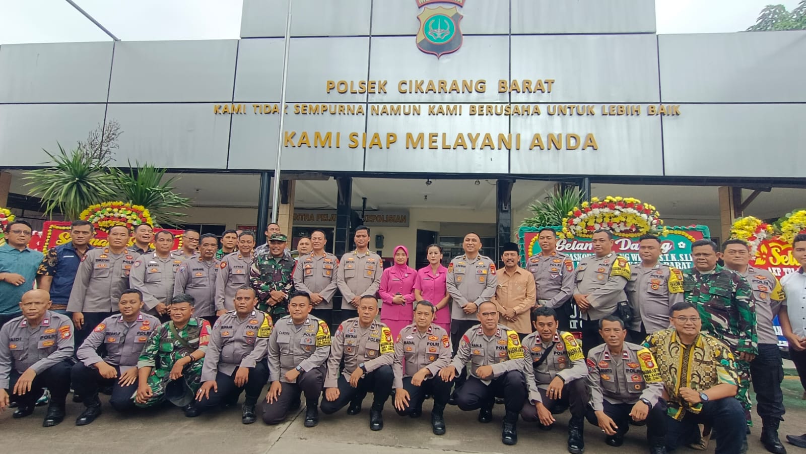 Pisah sambut Kapolsek Cikarang Barat