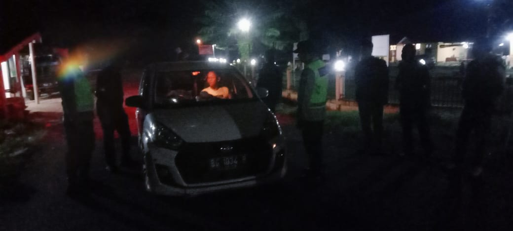 Polsek Penukal Abab,di Bawah komando Kapolres PALI, Melaksanakan Kegiatan Rutin Yang Ditingkatkan (KRYD) Berupa Razia Terpadu Untuk Mencegah kejahatan Jalanan