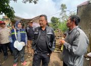 Pj Bupati Garut Tinjau Lokasi Terdampak Gempa di Sukaresmi, Pastikan Penanganan Cepat.