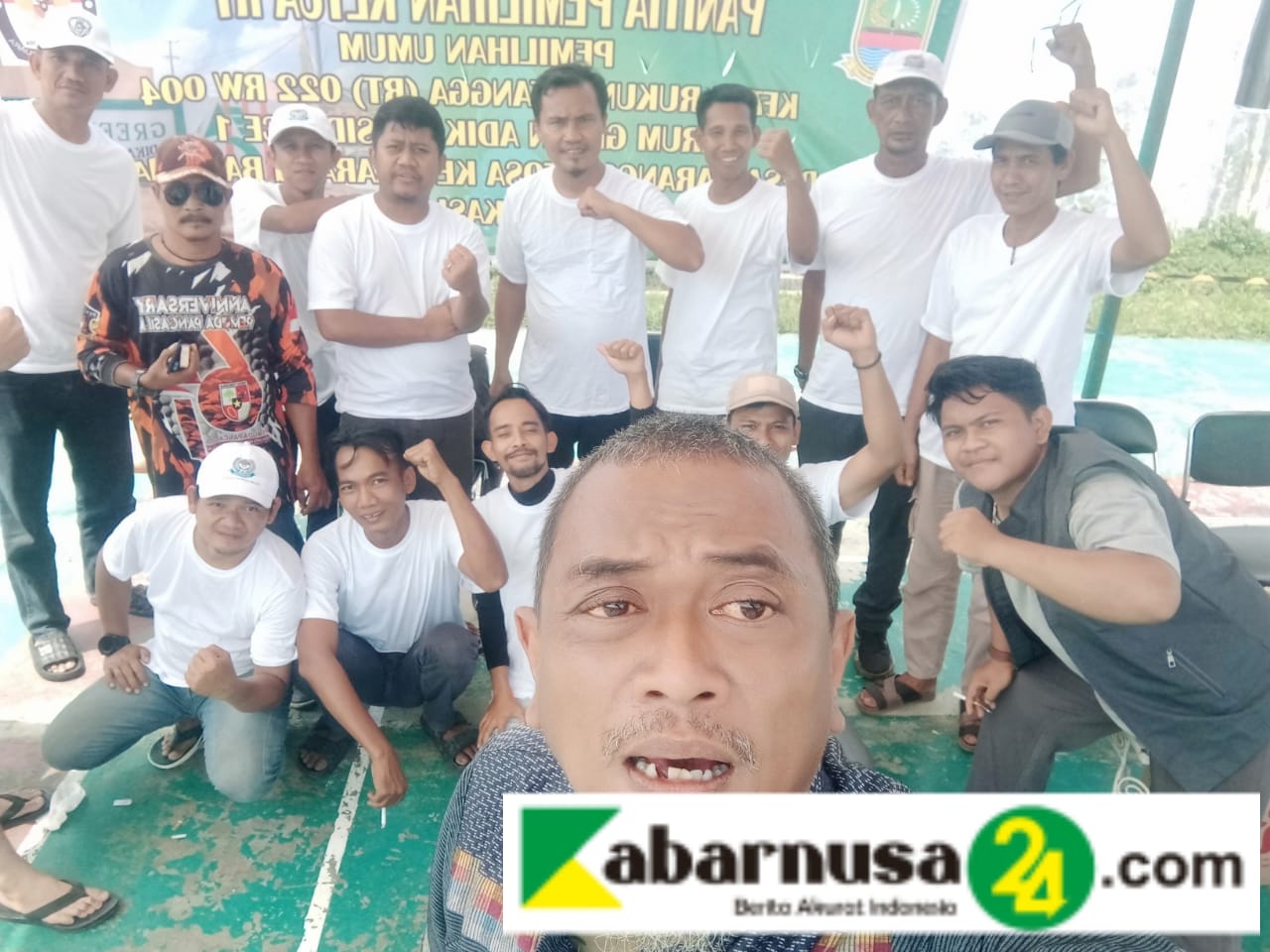 Pesta Demokrasi Pemilihan Ketua RT 22 RW 04 Desa Karangsentosa Kab.Bekasi Berjalan Aman dan Damai