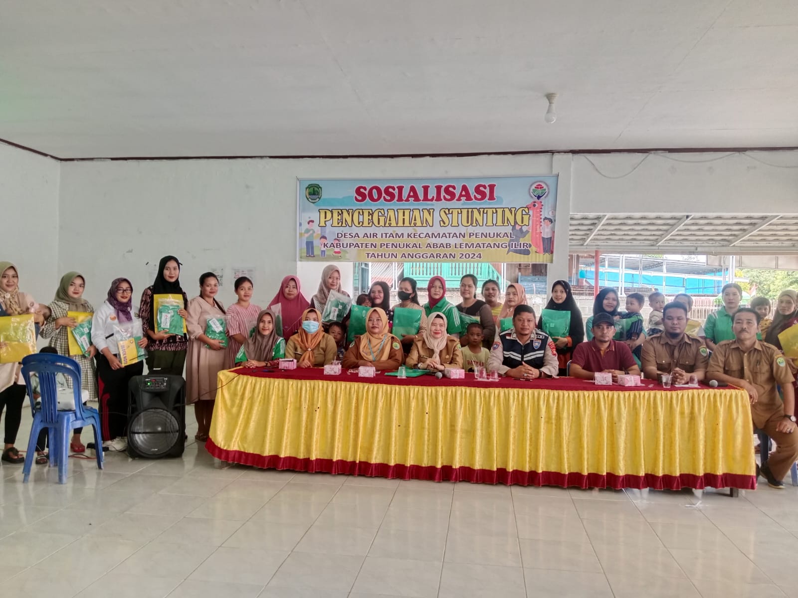 Pemerintah Desa Air Itam Kabupaten PALI Menggelar Acara Sosialisasi Pencegahan Stunting , Baca selengkapnya👇👇