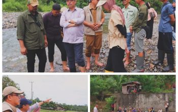 Bupati dan Wakil Bupati Lahat Terpilih Tinjau Saluran Irigasi, Dorong Ketahanan Pangan Menuju Swasembada Beras