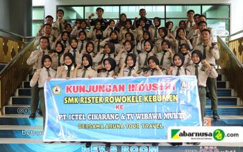 Diskominfosantik Kabupaten Bekasi Terima Kunjungan Industri SMK Ristek Rowoklele, Tingkatkan Wawasan Teknologi Informasi