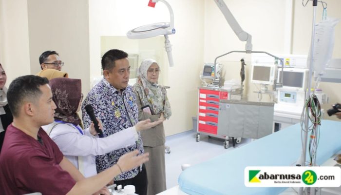 Tingkatkan Layanan Kesehatan Jantung, Pj Bupati Resmikan Cath Lab RSUD Kabupaten Bekasi