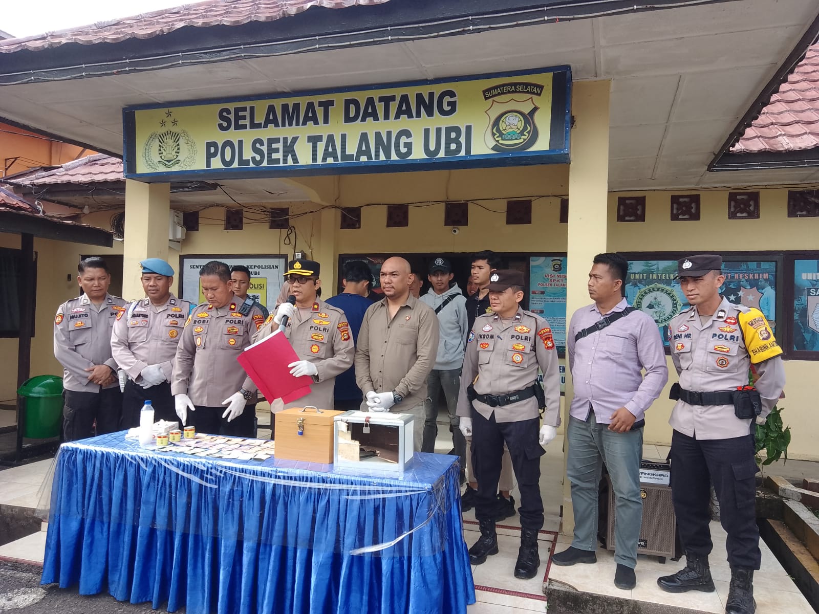 Polsek Talang Ubi Sukses Mengungkap kasus Pencurian kotak Amal Masjid, Selengkapnya buka link👇👇