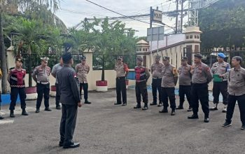 Anggota Polsek Serang Baru Giat Pembinaan Rohani dari Biro SDM Polda Metro Jaya