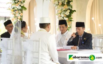 Hadiri Nikah Putri Kakanwil Kemenag Bali, Menag: Hormati Orang Tua Meski Beda Agama