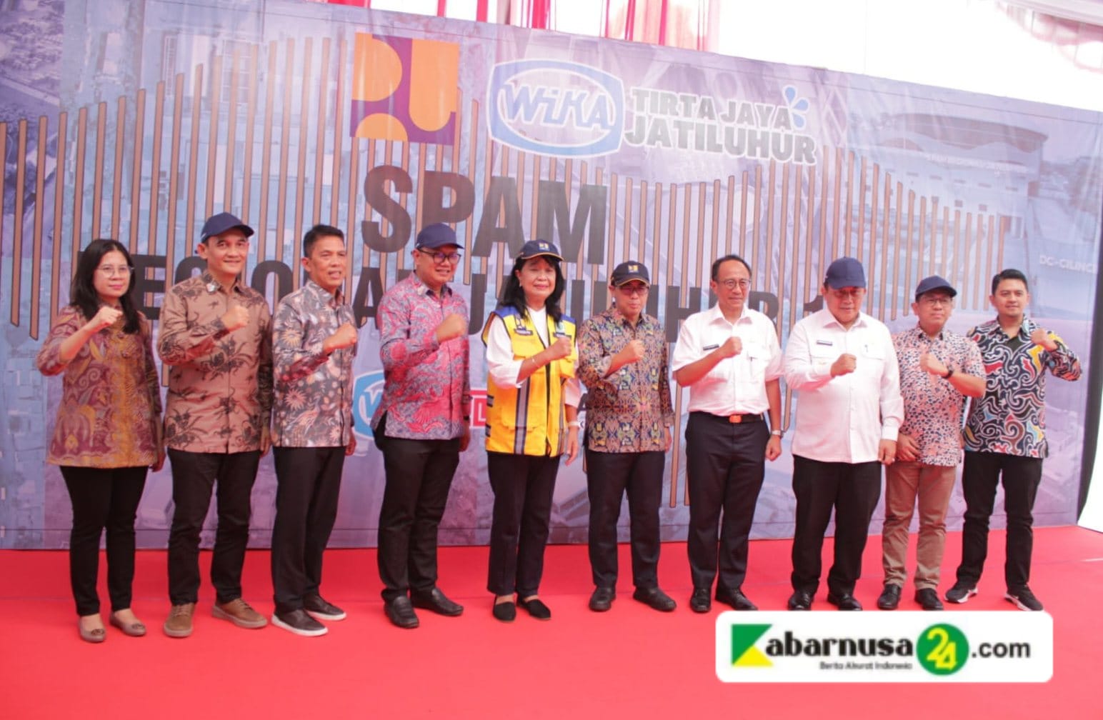 Masuk Dalam PSN, Sistem Penyediaan Air Minum Regional Jatiluhur I Diresmikan