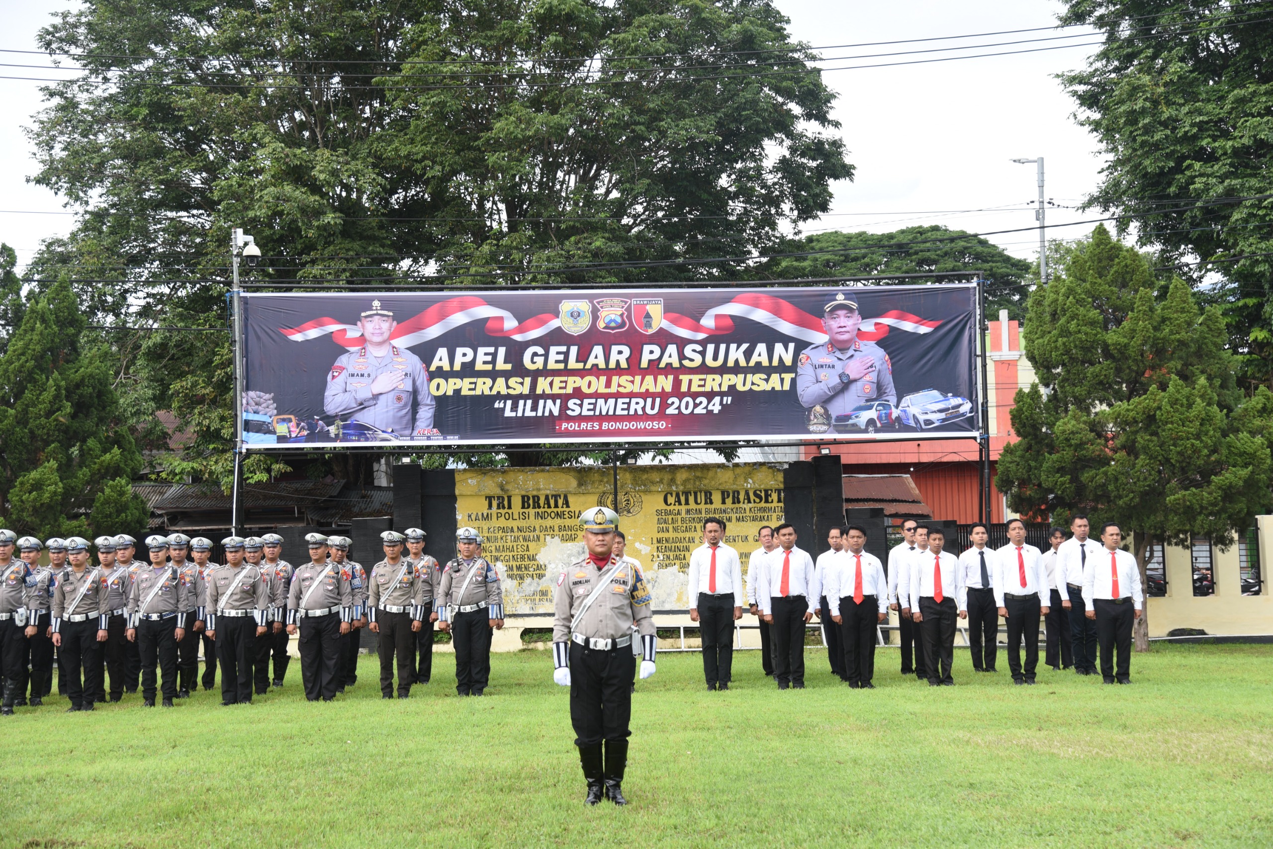 Polres Bondowoso apel kesiapan pengamanan Nataru tahun 2024