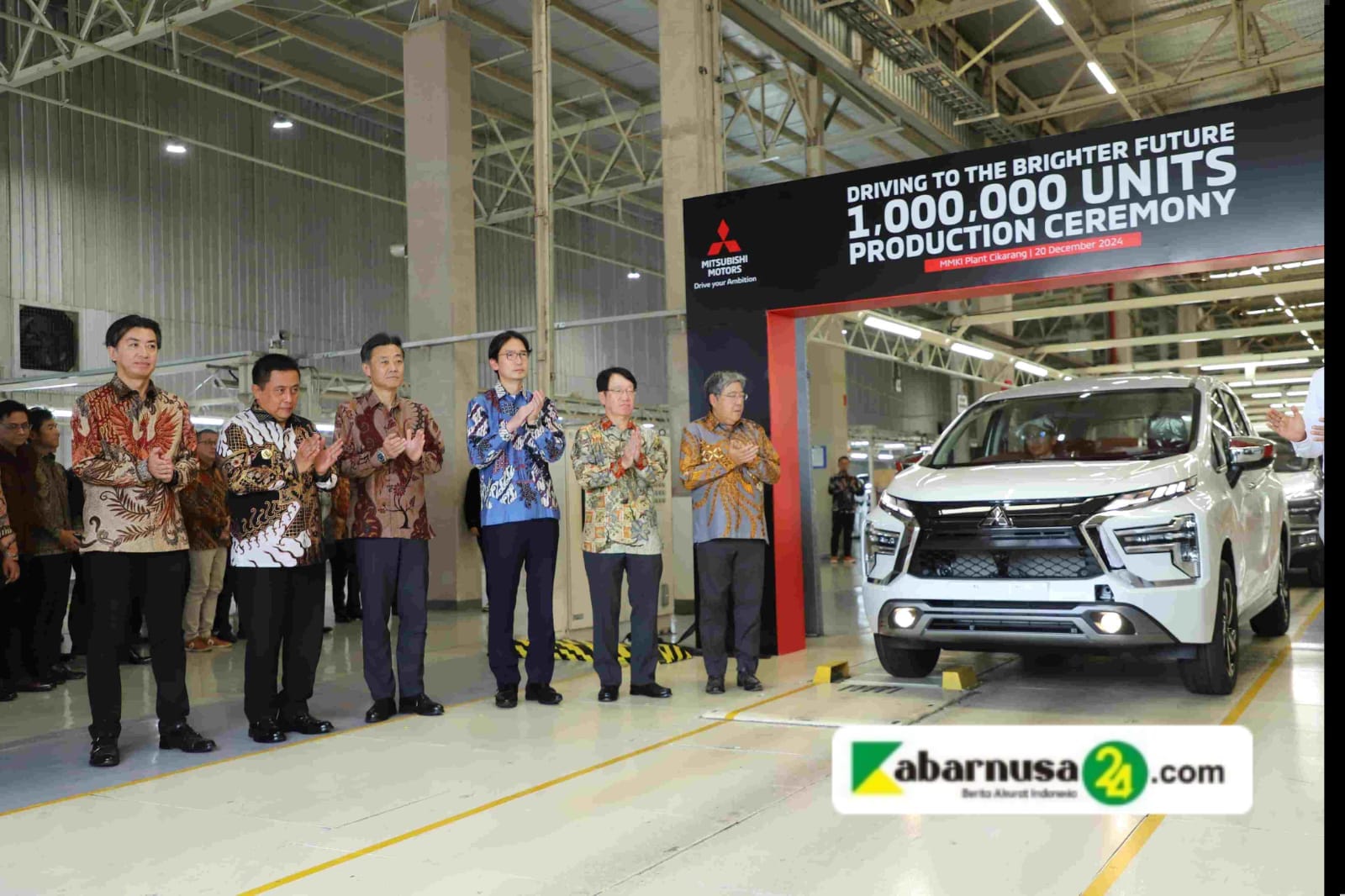 Capai Produksi 1 Juta Unit, Pj Bupati Bekasi Dedy Supriyadi Berharap Mitsubishi Serap Tenaga Kerja Maksimal