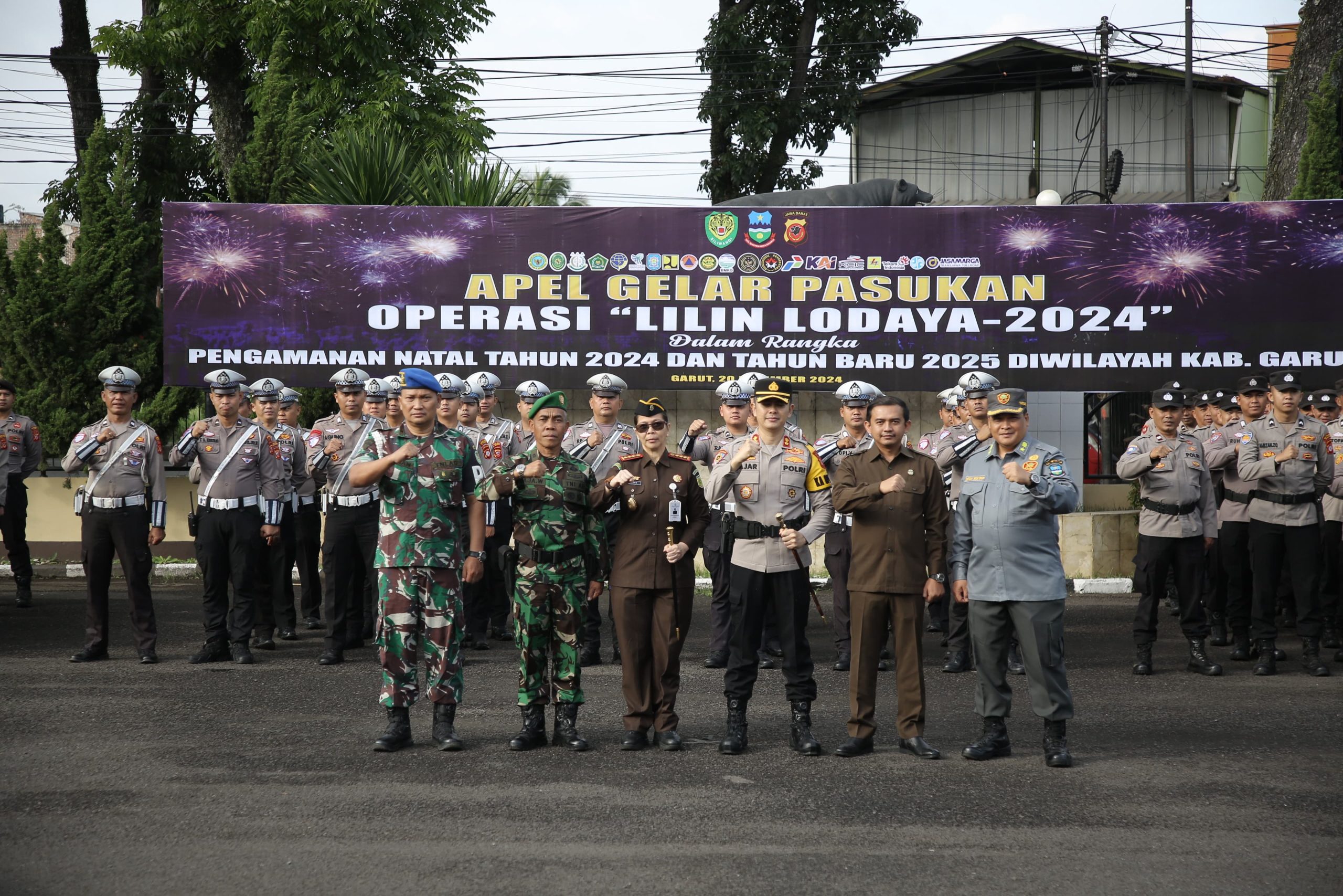 Polres Garut Fokus Pengamanan Nataru dan Wisata pada Ops Lilin Lodaya 2024.