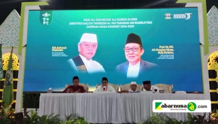 KH Achmad Chalwani dan KH Ali Masykur Musa Pimpin JATMAN 2024-2029