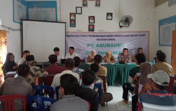 Polsek Talang Ubi Hadiri Kegiatan Konsultasi Publik Terkait AMDAL PT Aburahmi di Desa Panta Dewa Kabupaten PALI, Selengkapnya buka link 👇👇