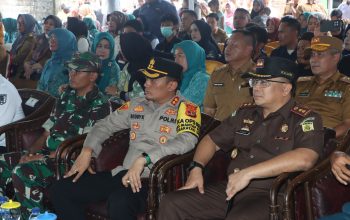 Kapolres Lampung Utara Hadiri Kunker Pj, Gubernur Lampung di Kotabumi