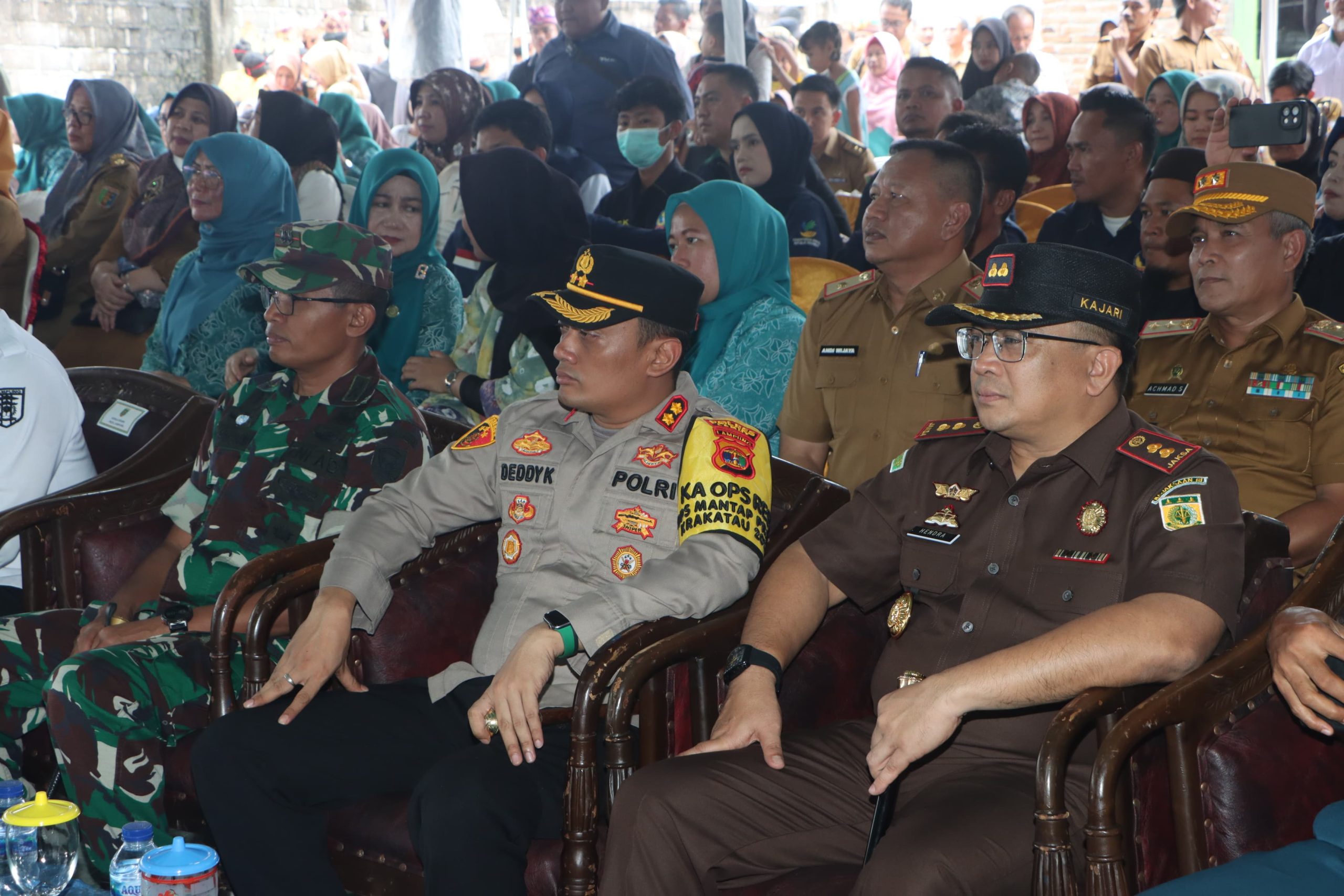 Kapolres Lampung Utara Hadiri Kunker Pj, Gubernur Lampung di Kotabumi