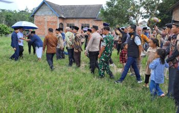 Gubernur Terpilih 2025-2030, Herman Deru Berkunjung Ke Desa Lubuk Tampui Berlangsung Lancar dan Aman