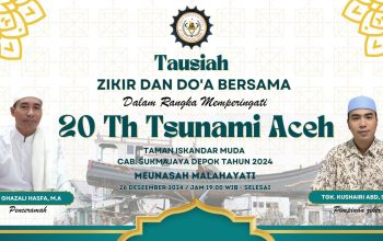 Peringatan 20 Tahun Tsunami Aceh: Warga Aceh Sukmajaya Perkuat Ukhuwah dan Keikhlasan