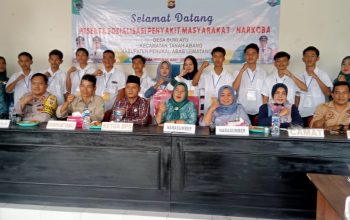 Polsek Tanah Abang Menggelar Sosialisasi Desa Bersih Narkoba (Bersinar) di Desa Bumi Ayu, Selengkapnya buka Link 👇👇