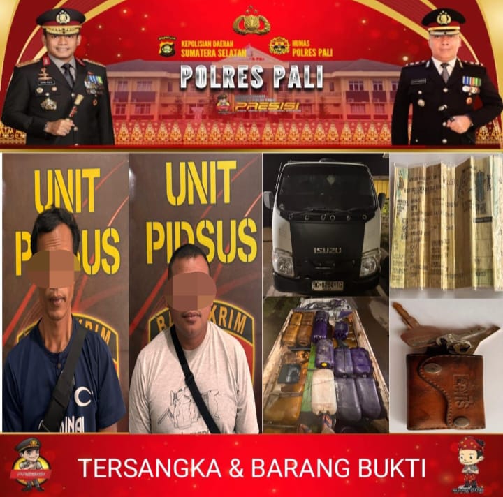 Polres PALI Berhasil Mengungkap kasus Penyelundupan Bahan Bakar Minyak (BBM) Ilegal Jenis Solar di Wilayah Hukumnya